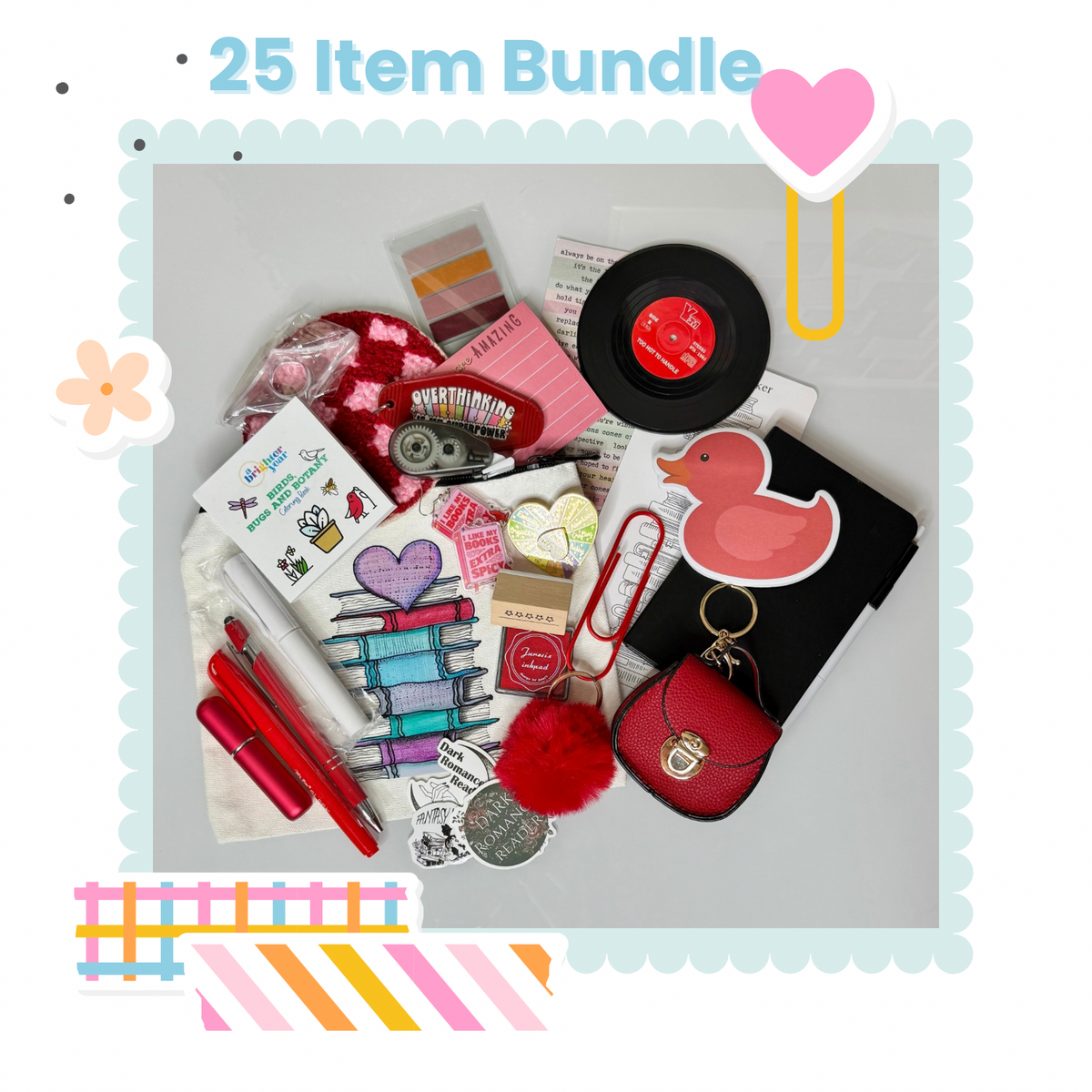 Mystery Book & Journal Bundle | 25 Pieces